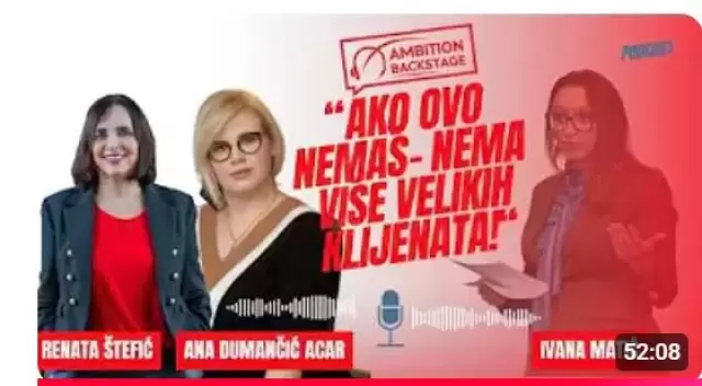 Nastup na Women in Adria podcastu: Ana Dumančić Acar, direktorica Studija Nixa